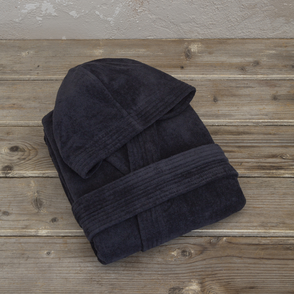 Μπουρνούζι Nima Zen Total Black Medium