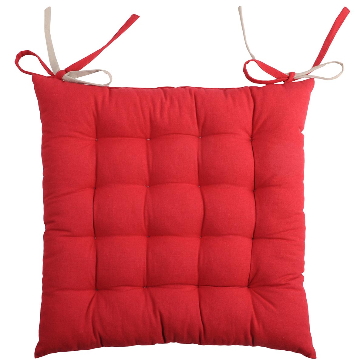 Μαξιλάρι Καρέκλας 2 Όψεων (40x40) S-F Duo Rouge/Lin CU1490041GAL