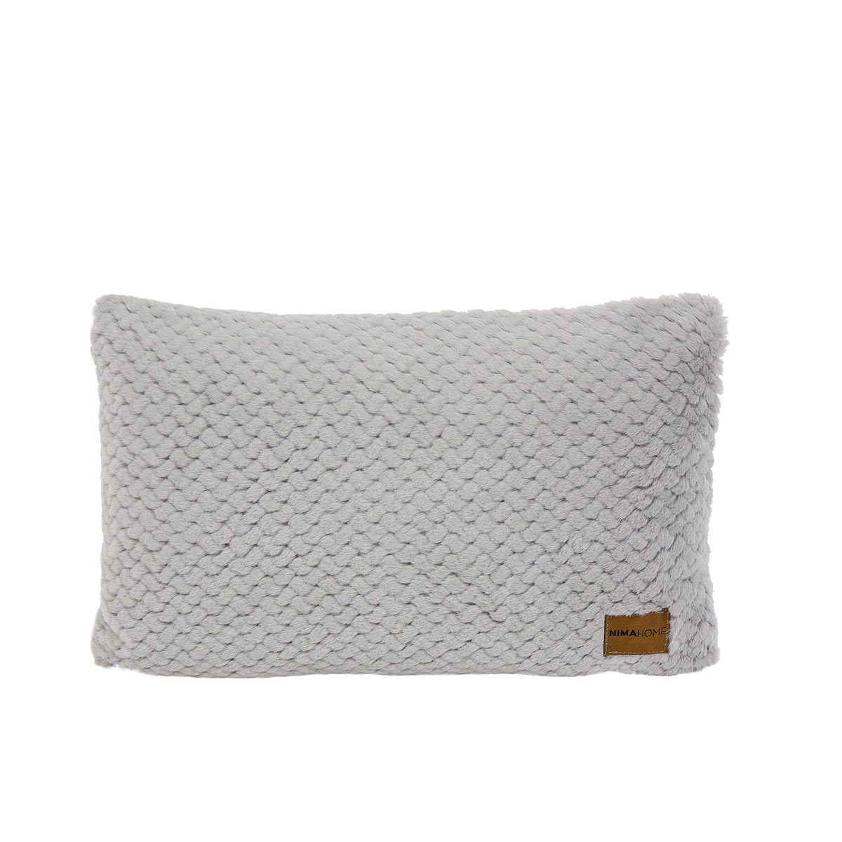 Διακοσμητικό Μαξιλάρι Fleece (30X50) Nima Snuggle Light Grey Λευκά Είδη Σαλονιού Μαξιλάρια Διακοσμητικά Μακρόστενα Spitishop