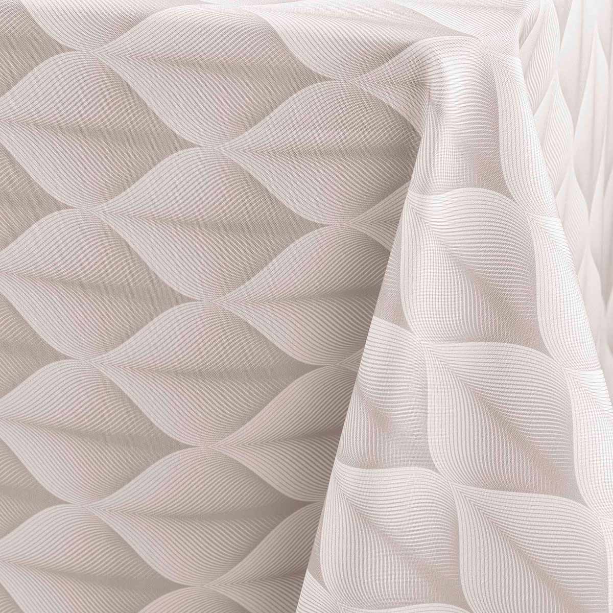 Αλέκιαστο Τραπεζομάντηλο (150X240) L-C Kalini Natural 1723374 Λευκά Είδη Κουζίνας & Τραπεζαρίας Τραπεζομάντηλα Αλέκιαστα Πλαστικά Spitishop