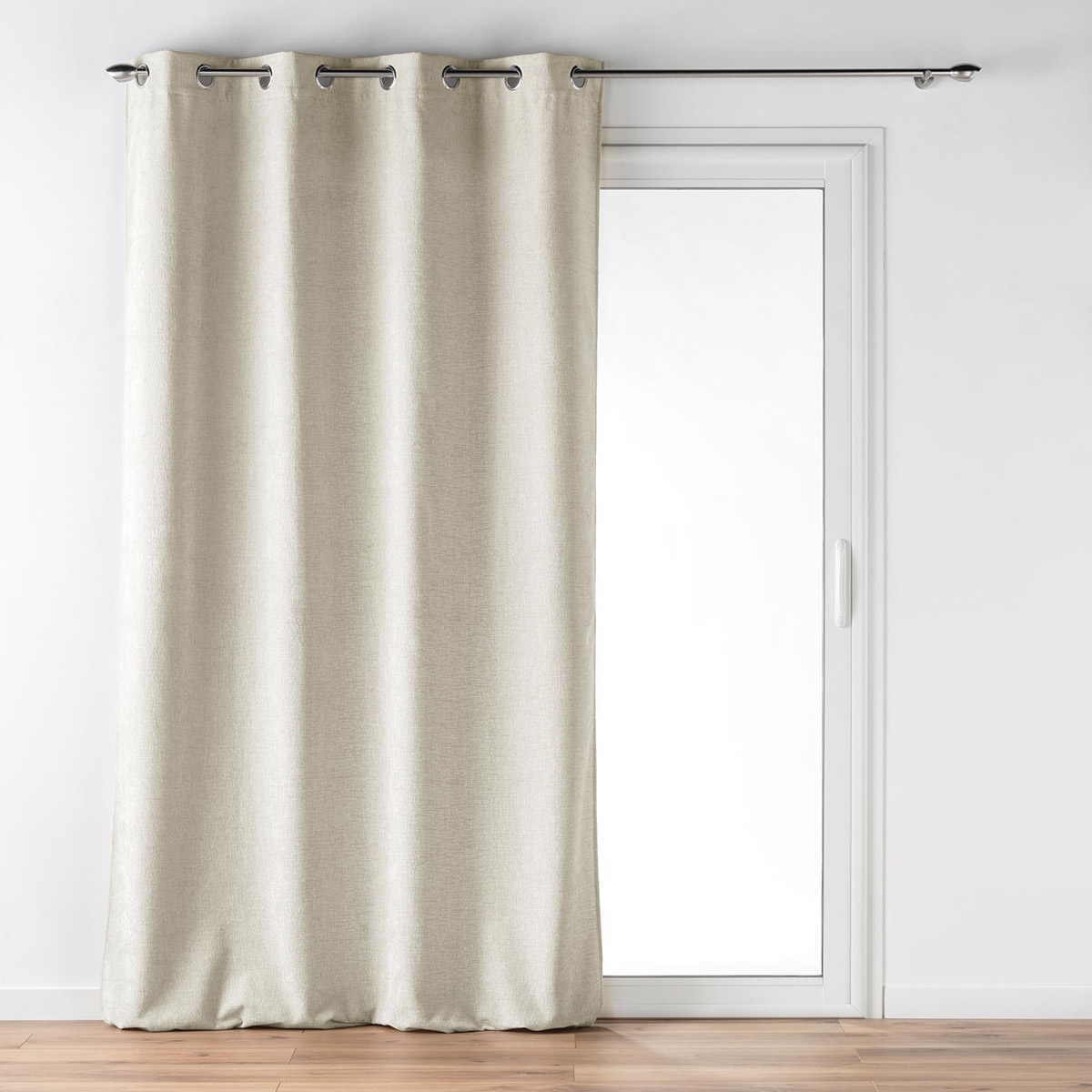 Κουρτίνα Βελουτέ (140x260) Με Τρουκς L-C Verra Linen 1612418