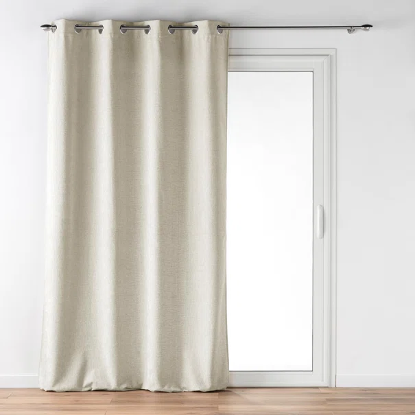 Κουρτίνα Βελουτέ (140x260) Με Τρουκς L-C Verra Linen 1612418