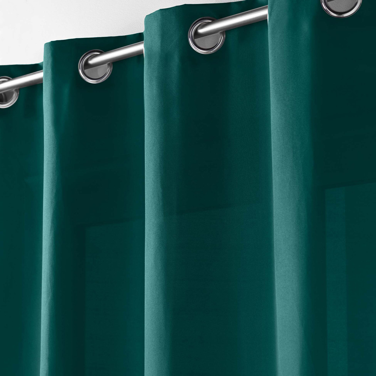 Κουρτίνα (140X260) με Τρουκς L-C Absolu Green 1609843 Κουρτίνες Κρεβατοκάμαρας Spitishop