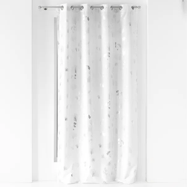 Κουρτίνα (140x280) Με Τρουκς L-C Bloomy White 1612524