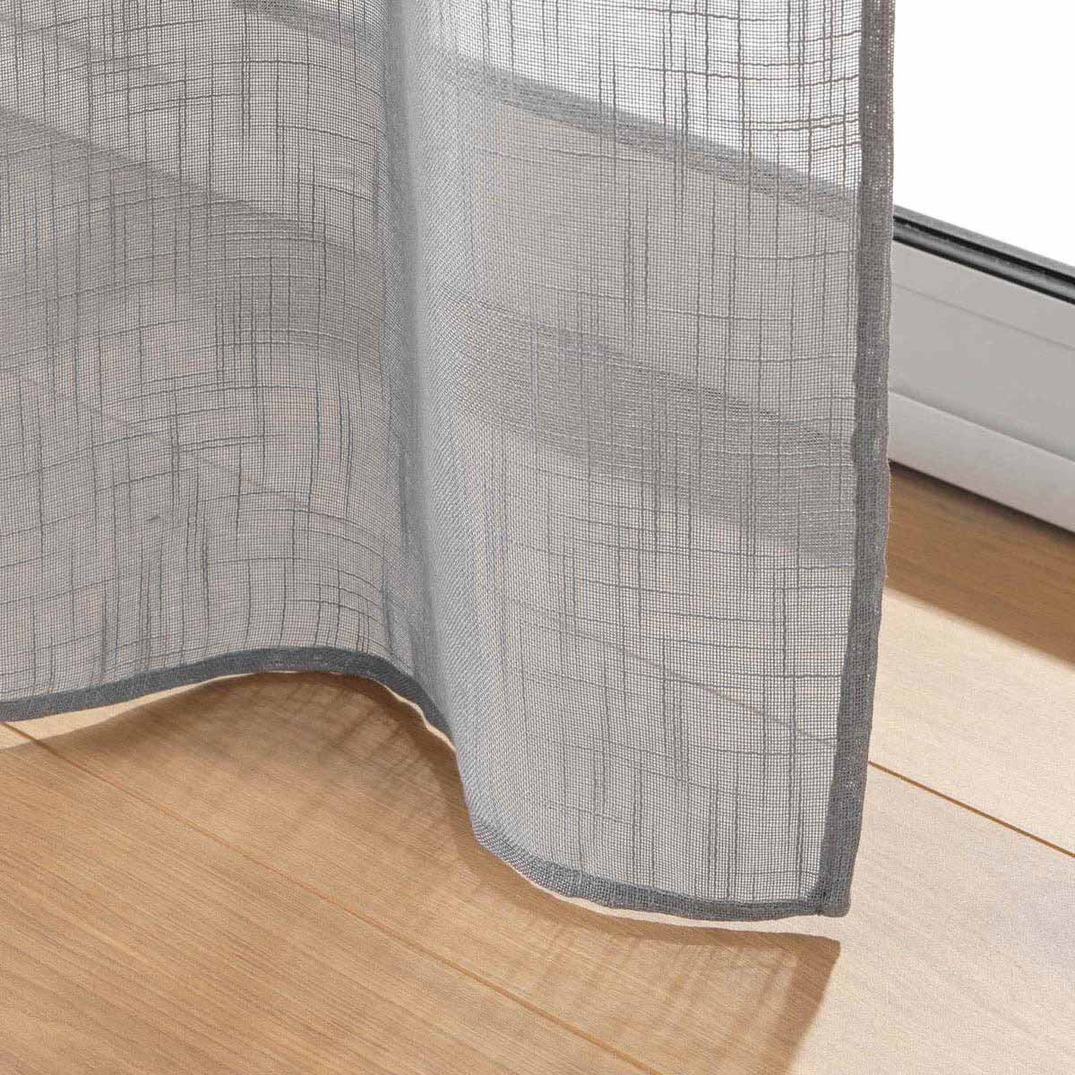 Κουρτίνα (140X280) με Τρουκς L-C Haltona Grey 1625658 Κουρτίνες Κρεβατοκάμαρας Spitishop