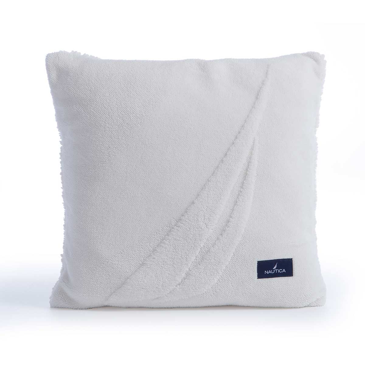 Διακοσμητικό Μαξιλάρι Fleece 2 Όψεων (45x45) Nautica By Nef-Nef Homeware Nau Coast Ecru