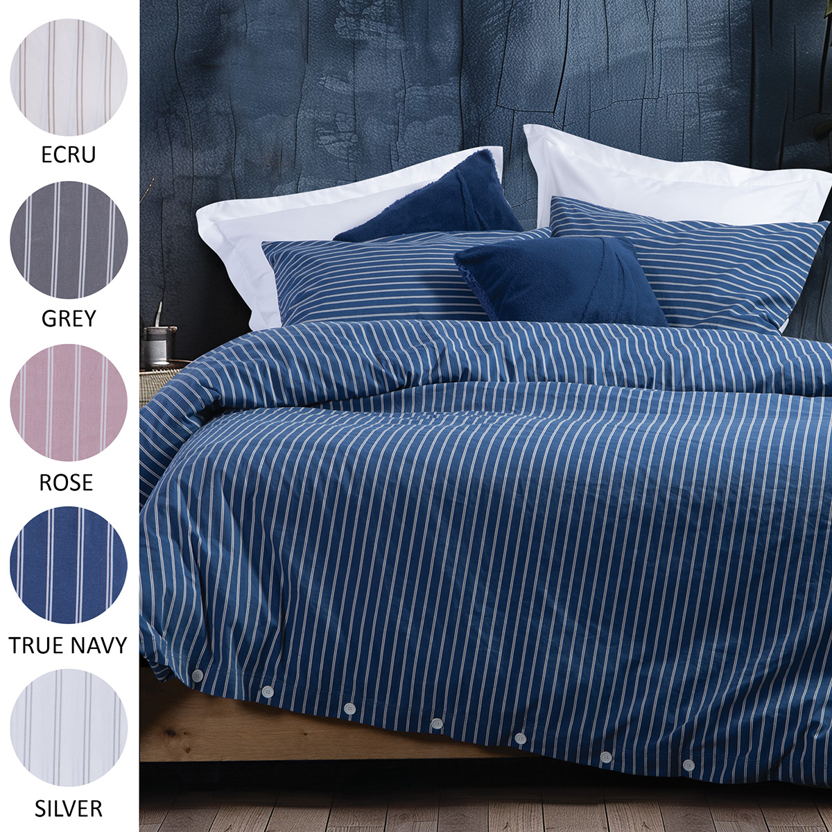Σεντόνια Υπέρδιπλα (Σετ) Nautica By Nef-Nef Homeware Nau Coast