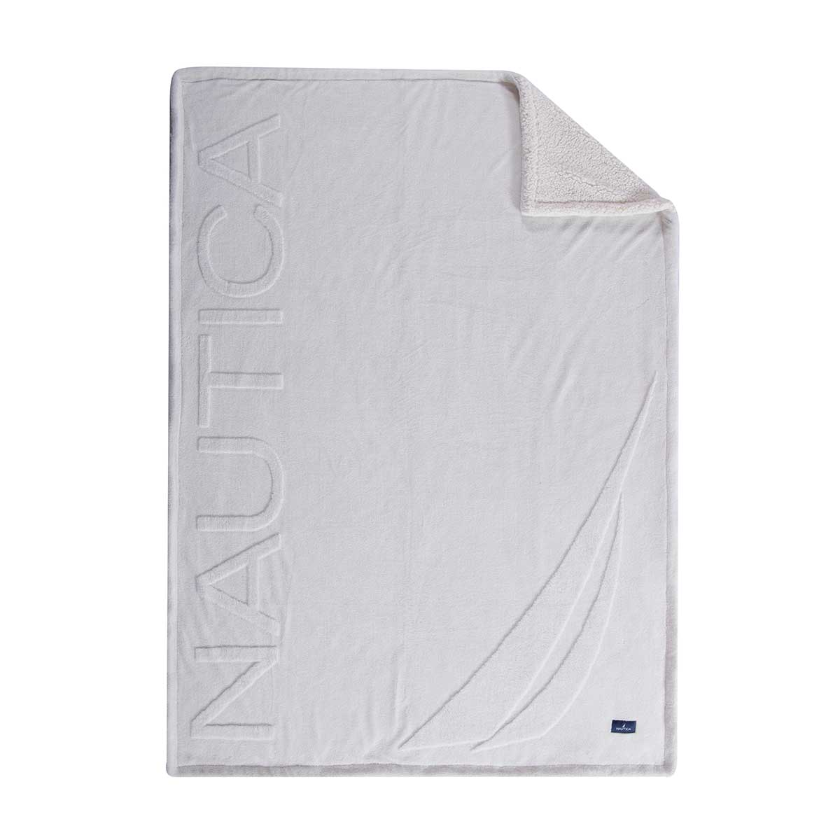 Κουβέρτα Καναπέ Fleece (130x180) Nautica By Nef-Nef Homeware Nau Coast Ecru