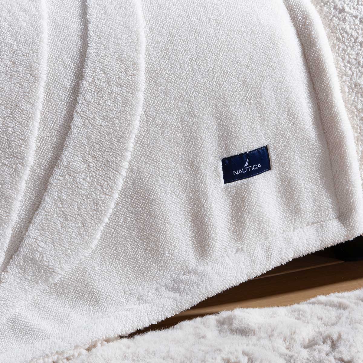 Κουβέρτα Καναπέ Fleece (130x180) Nautica By Nef-Nef Homeware Nau Coast Ecru