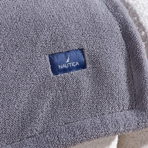 Κουβέρτα Καναπέ Fleece (130x180) Nautica By Nef-Nef Homeware Nau Coast Grey