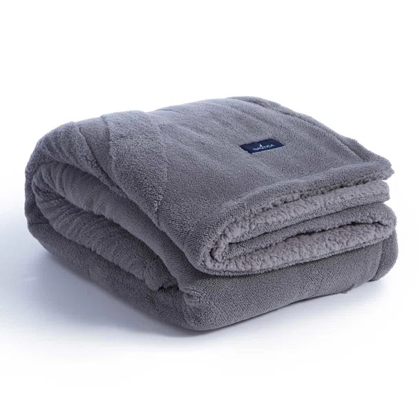 Κουβέρτα Καναπέ Fleece (130x180) Nautica By Nef-Nef Homeware Nau Coast Grey