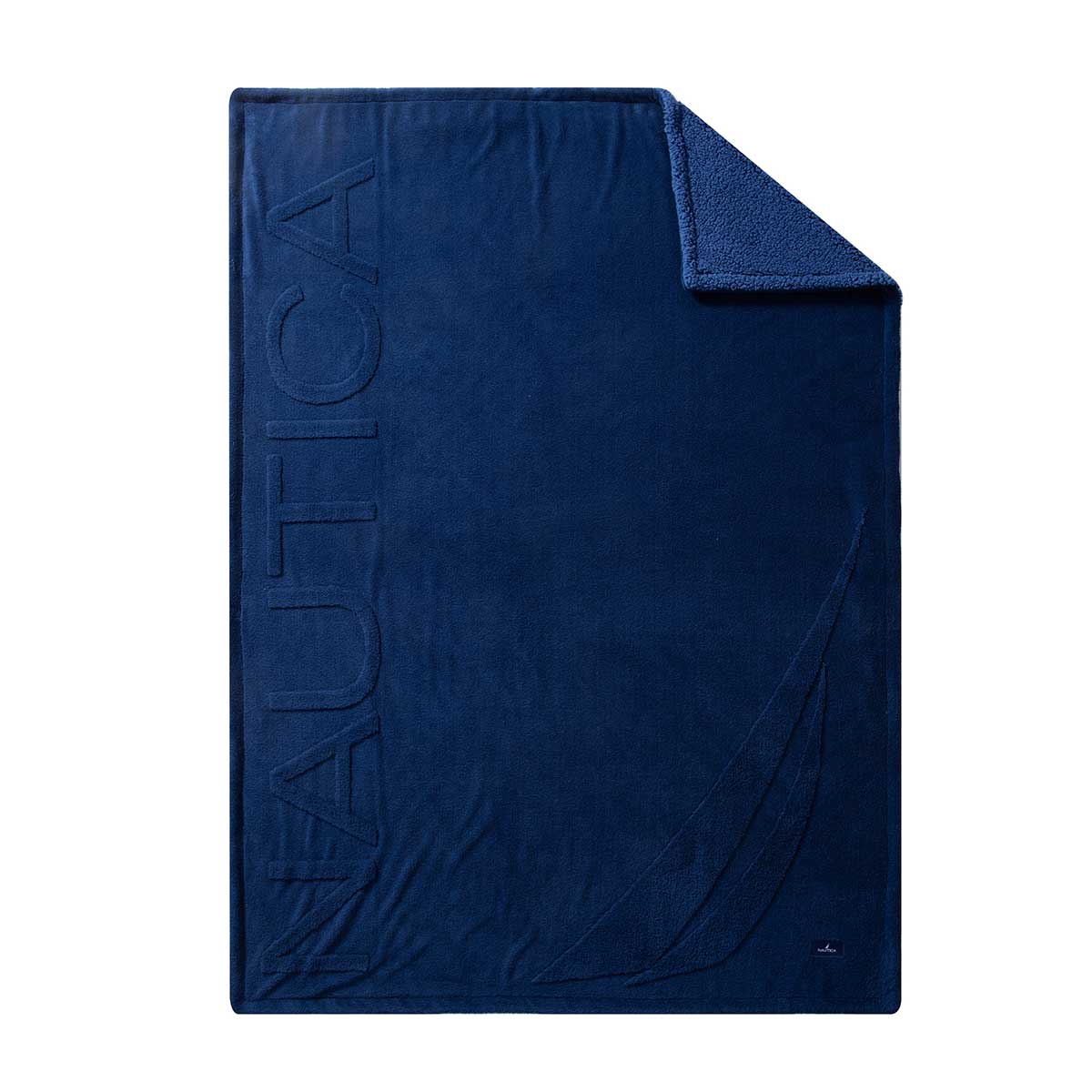 Κουβέρτα Καναπέ Fleece (130x180) Nautica By Nef-Nef Homeware Nau Coast True Navy