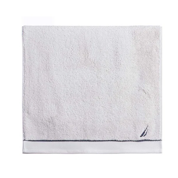 Πετσέτα Χεριών (30x50) Nautica By Nef-Nef Homeware Nau Coast Silver 600gsm