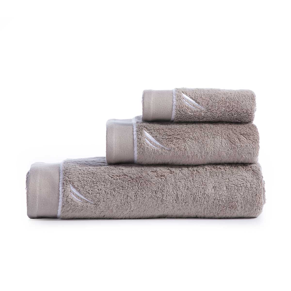 Πετσέτα Προσώπου (50x90) Nautica By Nef-Nef Homeware Nau Coast Beige 600gsm