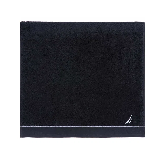 Πετσέτα Προσώπου (50x90) Nautica By Nef-Nef Homeware Nau Coast Black 600gsm