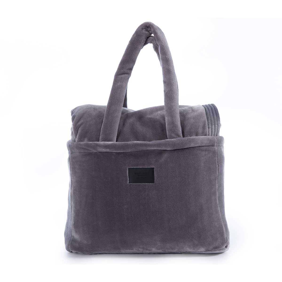 Κουβέρτα Βελουτέ Υπέρδιπλη (230X240) Nef-Nef Homeware Velosso Grey Λευκά Είδη Κρεβατοκάμαρας Κουβέρτες Υπέρδιπλες Spitishop