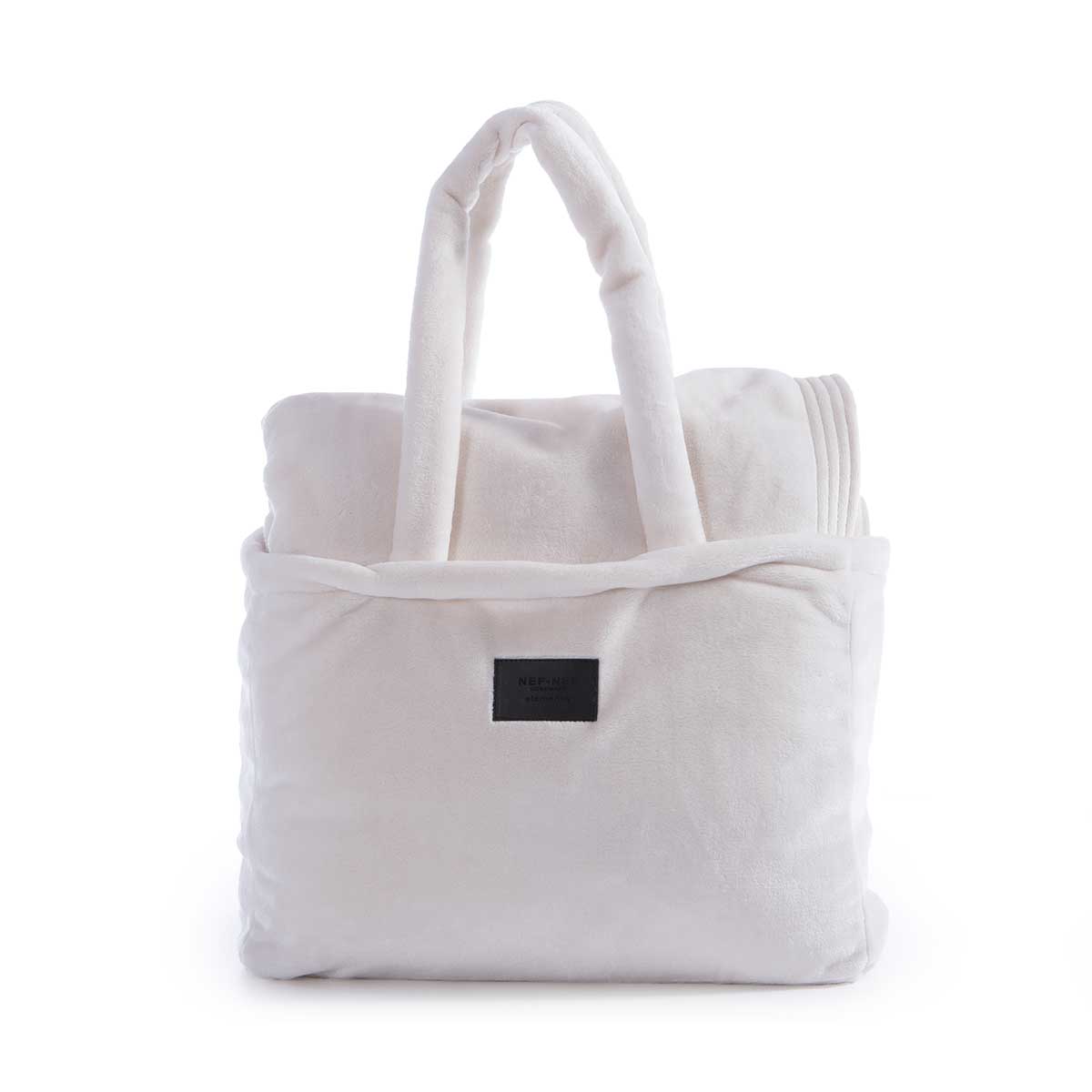 Κουβέρτα Βελουτέ Υπέρδιπλη (230X240) Nef-Nef Homeware Velosso Ecru Λευκά Είδη Κρεβατοκάμαρας Κουβέρτες Υπέρδιπλες Spitishop