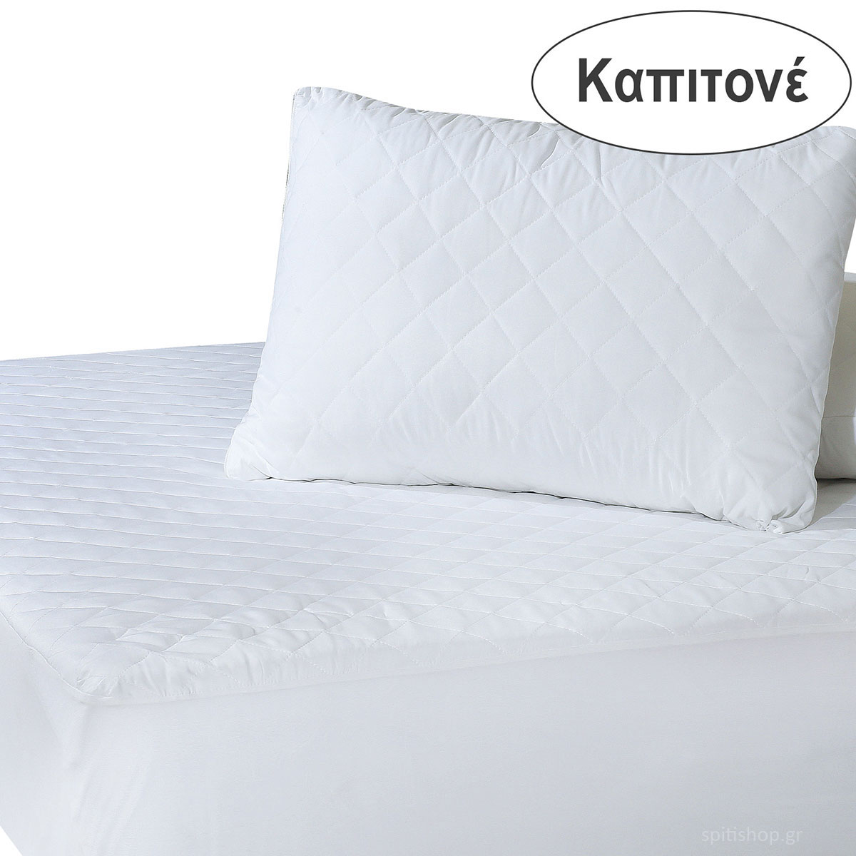 Κάλυμμα Στρώματος Μονό Καπιτονέ (100x200+35) Das Home 1088