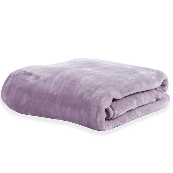 Κουβέρτα Βελουτέ Μονή (170x220) Nef-Nef Homeware Loft Lilac-1204