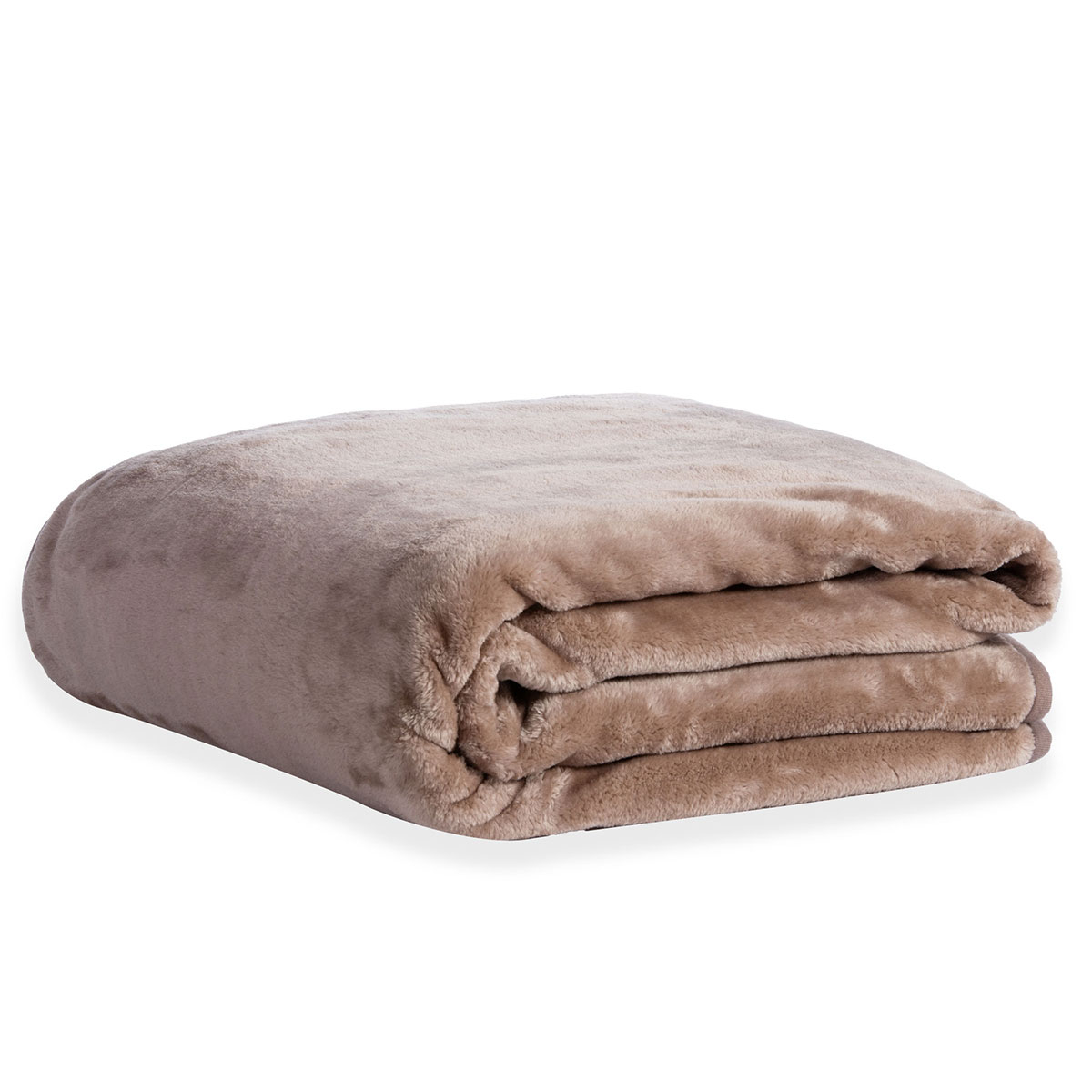 Κουβέρτα Βελουτέ Μονή (170x220) Nef-Nef Homeware Loft Mocca-1203