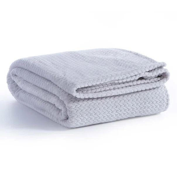 Κουβέρτα Fleece Υπέρδιπλη (220x240) Nef-Nef Homeware Worth Grey