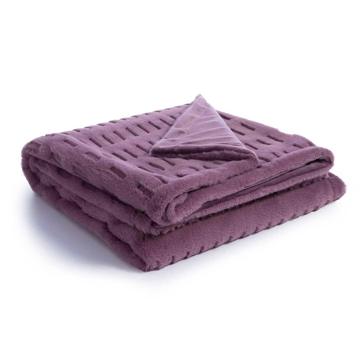Γούνινη Κουβέρτα Καναπέ (130X180) Nef-Nef Homeware Vivo Orchid Λευκά Είδη Σαλονιού Κουβέρτες Spitishop