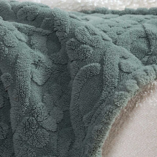 Κουβέρτα Καναπέ Fleece (130x180) Nef-Nef Homeware Germain Green