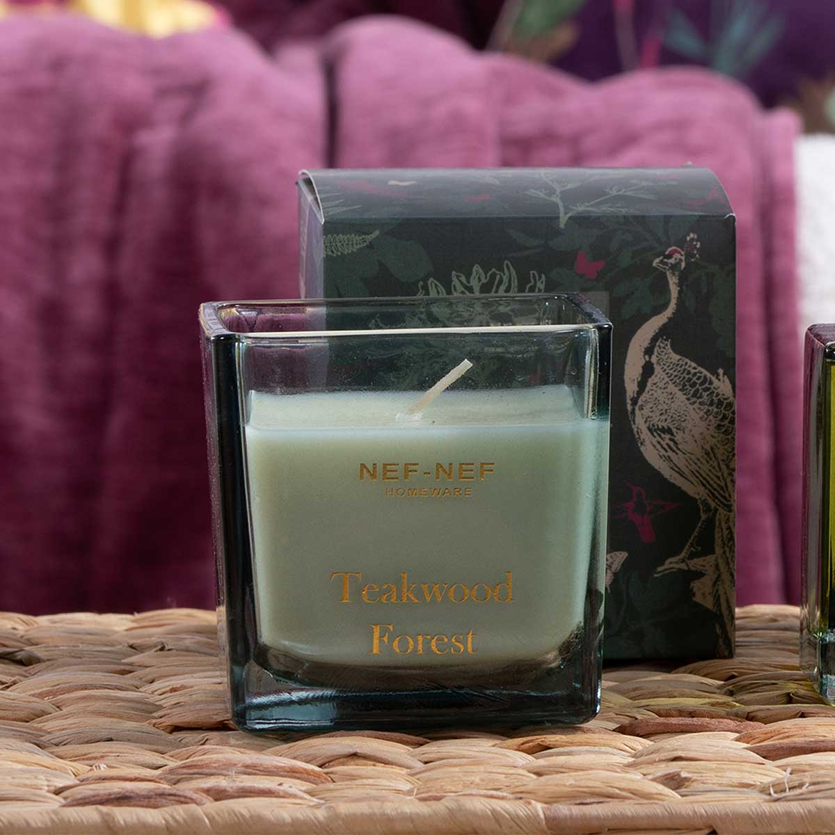 Κερί Αρωματικό 200gr Nef-Nef Homeware Teakwood Forest