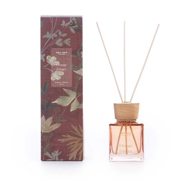 Αρωματικό Χώρου 200ml Με Στικς Nef-Nef Homeware Orange Ginger