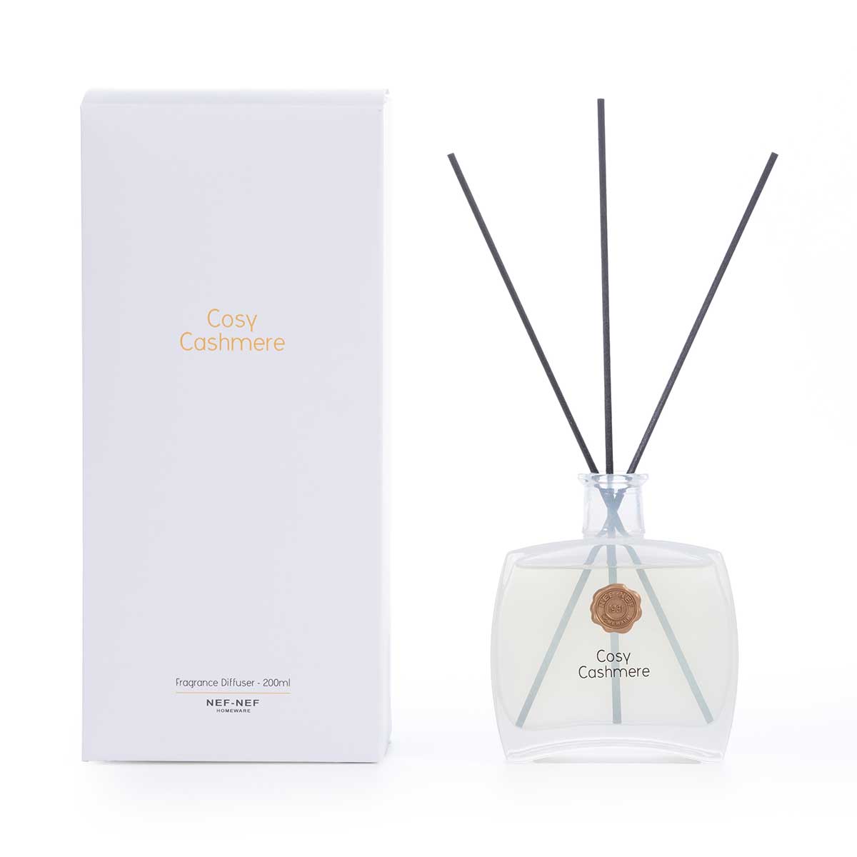 Αρωματικό Χώρου 200ml Με Στικς Nef-Nef Homeware Cosy Cashmere