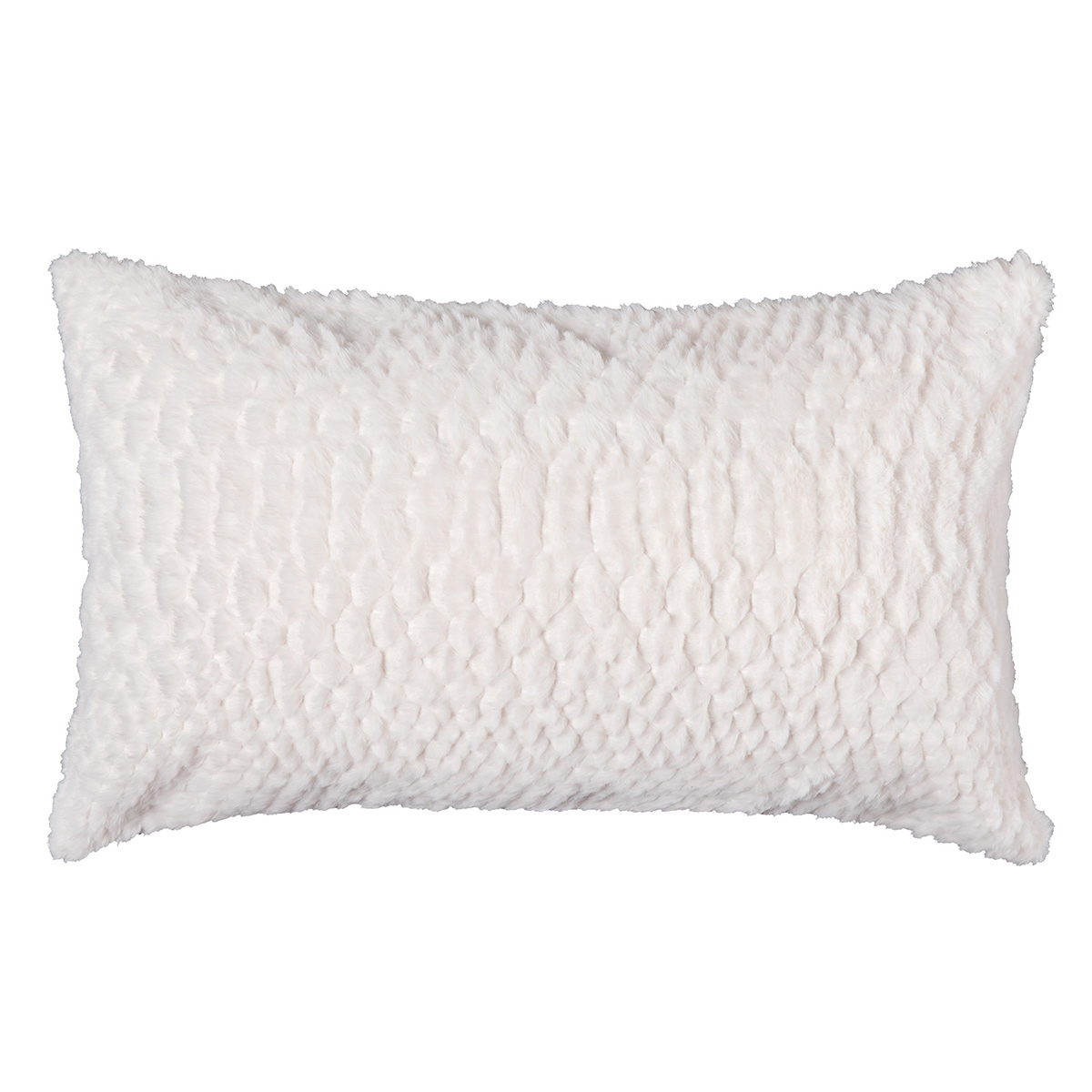 Διακοσμητική Μαξιλαροθήκη Γούνινη (30x50) Silk Fashion NX201 Ivory