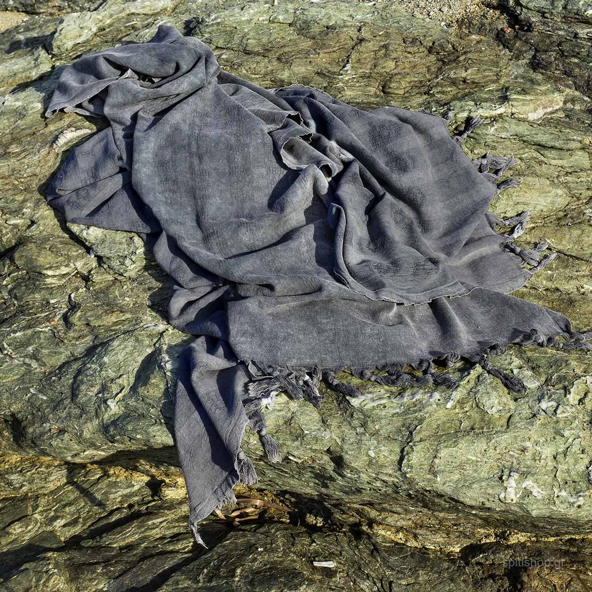 Παρεό Nima Beach Argos Dark Grey