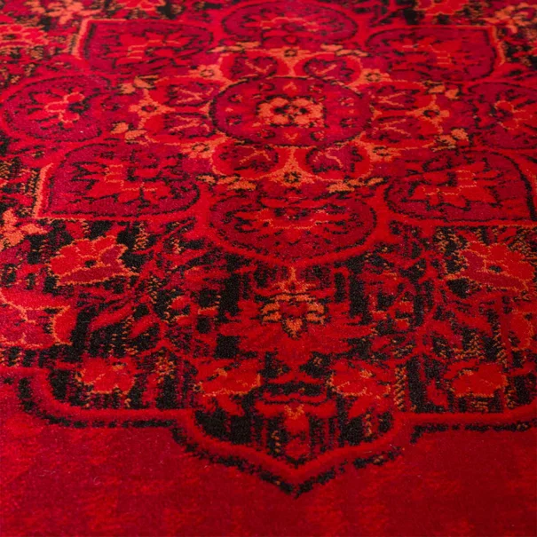 Χαλί Διαδρόμου (80x150) Βιοκαρπέτ Mauri 02278A Burgundy