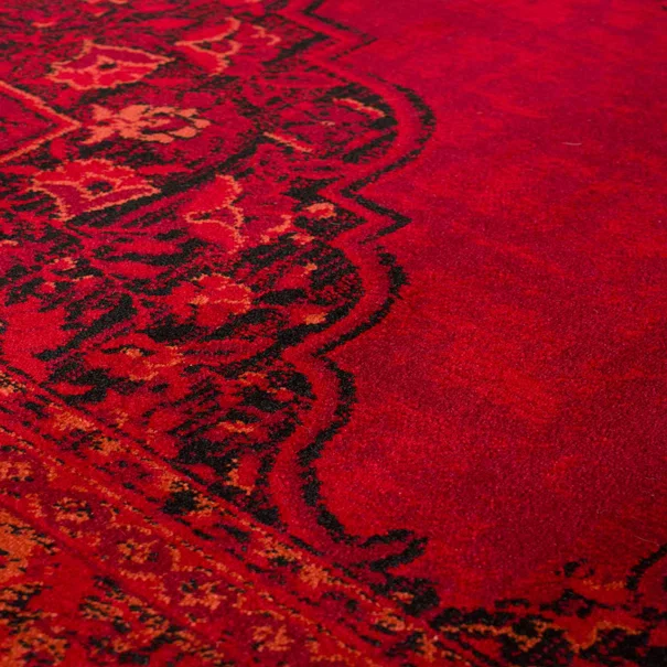 Χαλί Διαδρόμου (80x150) Βιοκαρπέτ Mauri 02278A Burgundy