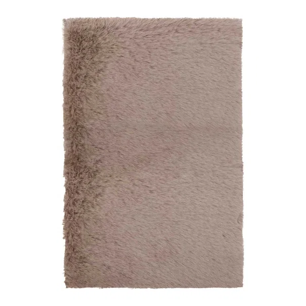 Χαλί Διαδρόμου Γούνινο (67x190) Βιοκαρπέτ Krolik R11 D.Beige