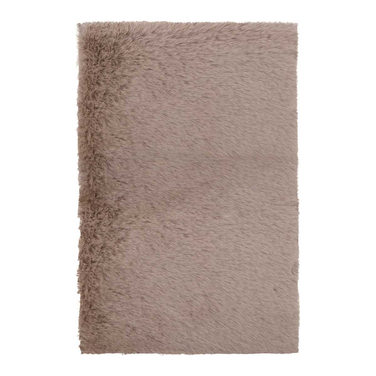 Χαλί Διαδρόμου Γούνινο (80X220) Βιοκαρπέτ Krolik R11 D Beige Χαλιά Σετ Κρεβατοκάμαρας Spitishop