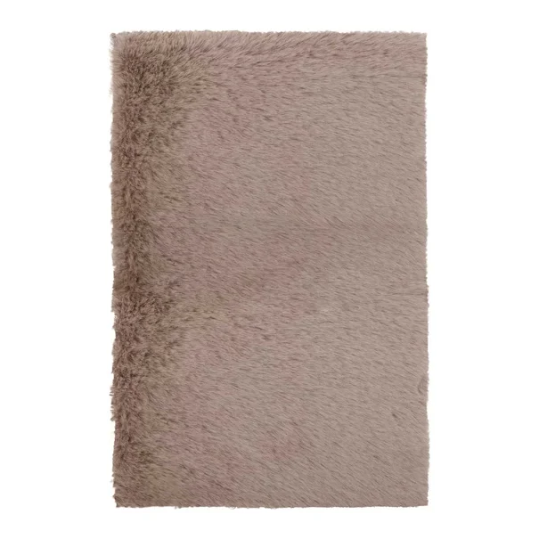 Χαλί Διαδρόμου Γούνινο (80x220) Βιοκαρπέτ Krolik R11 D.Beige