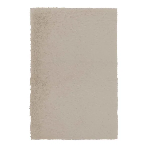 Χαλί Γούνινο (160x230) Βιοκαρπέτ Krolik R14 L.Beige