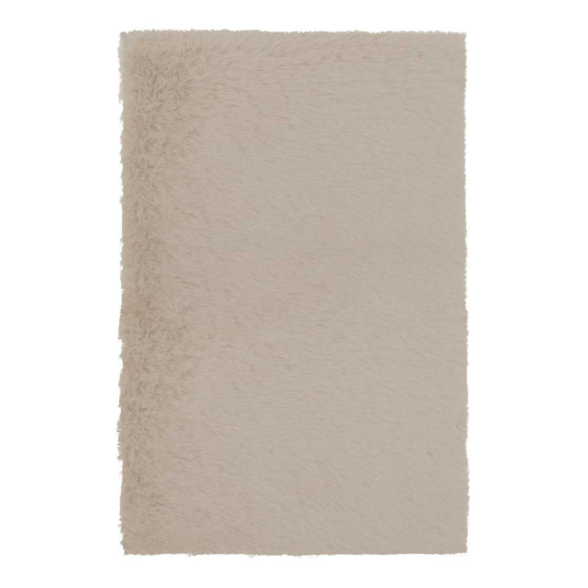 Χαλί Γούνινο (160X230) Βιοκαρπέτ Krolik R14 L Beige Χαλιά Σαλονιού Χειμερινά Γούνινα Spitishop