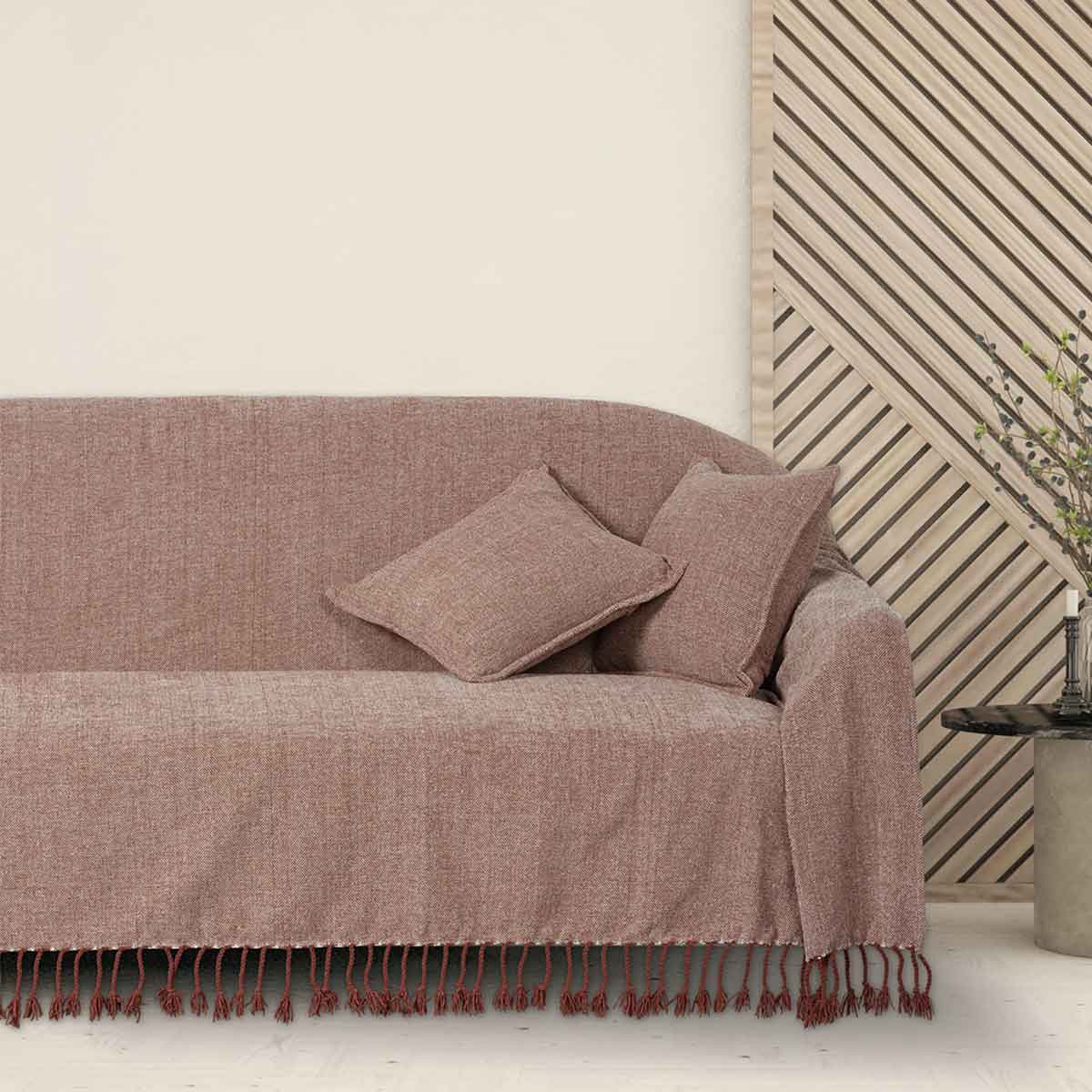 Ριχτάρι Καναπέ Τριθέσιου (180x300) Das Home 0274 D.Rose