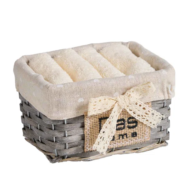 Λαβέτες (Σετ 4τμχ) Das Home Soft 4000