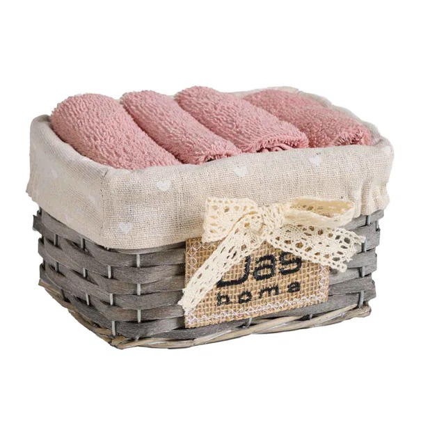 Λαβέτες (Σετ 4τμχ) Das Home Soft 4003