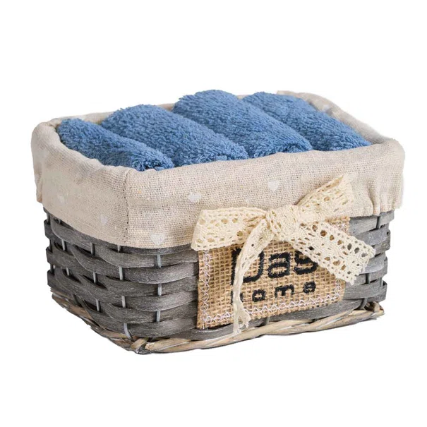 Λαβέτες (Σετ 4τμχ) Das Home Soft 4004