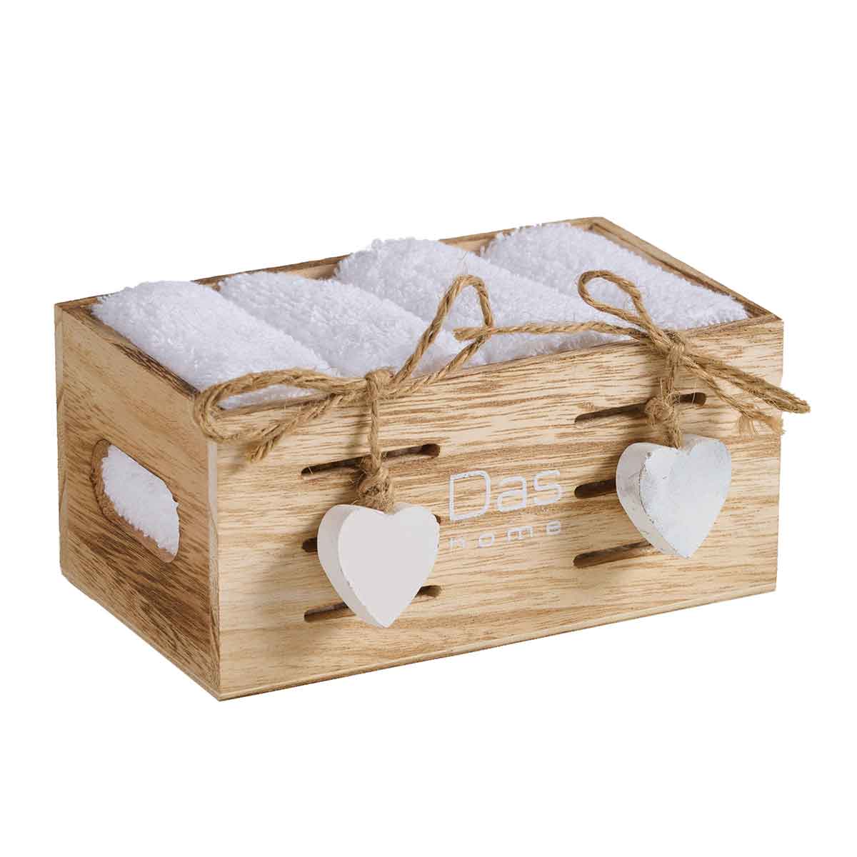 Λαβέτες (Σετ 4τμχ) Das Home Soft 4006