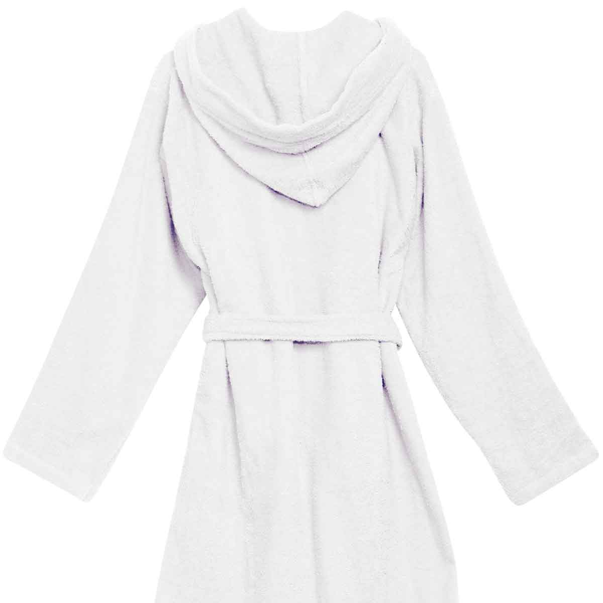 Μπουρνούζι Das Home Casual Line 5900 White Λευκά Είδη Μπάνιου Μπουρνούζια Ανδρικά Spitishop