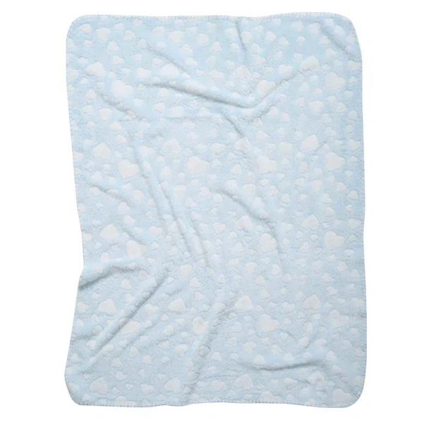 Κουβέρτα Fleece Αγκαλιάς (75x100) Das Home Relax 4908 L.Blue