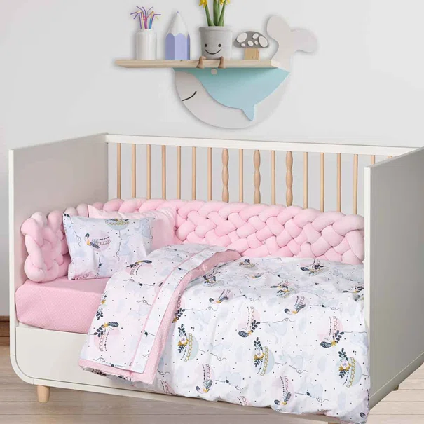 Σεντόνια Κούνιας (Σετ) Das Home Baby 4915