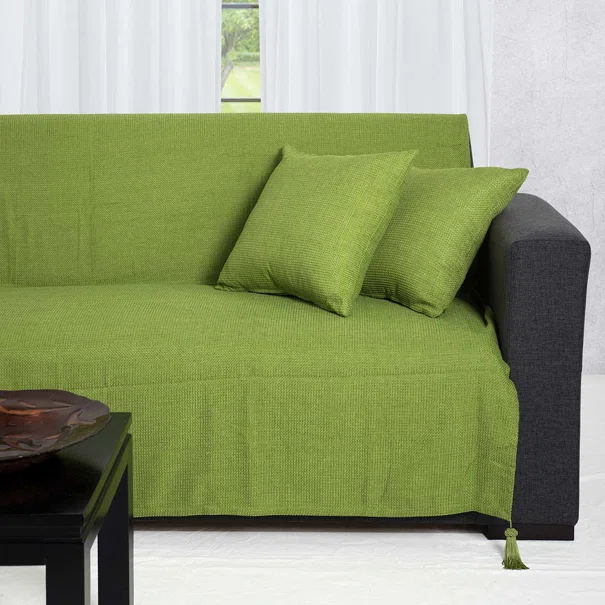 Ριχτάρι Καναπέ Τριθέσιου (180x300) Silk Fashion 9925 Λαχανί