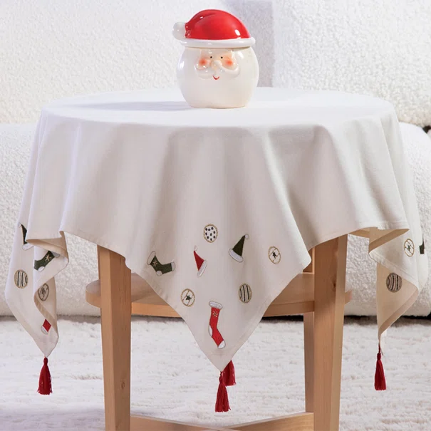 Χριστουγεννιάτικο Καρέ (100x100) Nef-Nef Homeware Christmas Is All Around