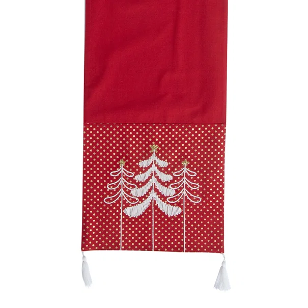 Χριστουγεννιάτικη Τραβέρσα (33x150) Nef-Nef Homeware Elegant Christmas Trees